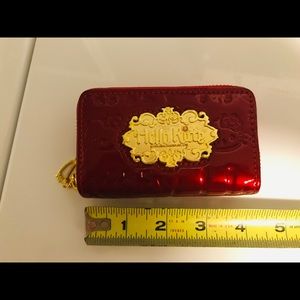 Rare Vibrant Red Hello Kitty Coin Key Purse